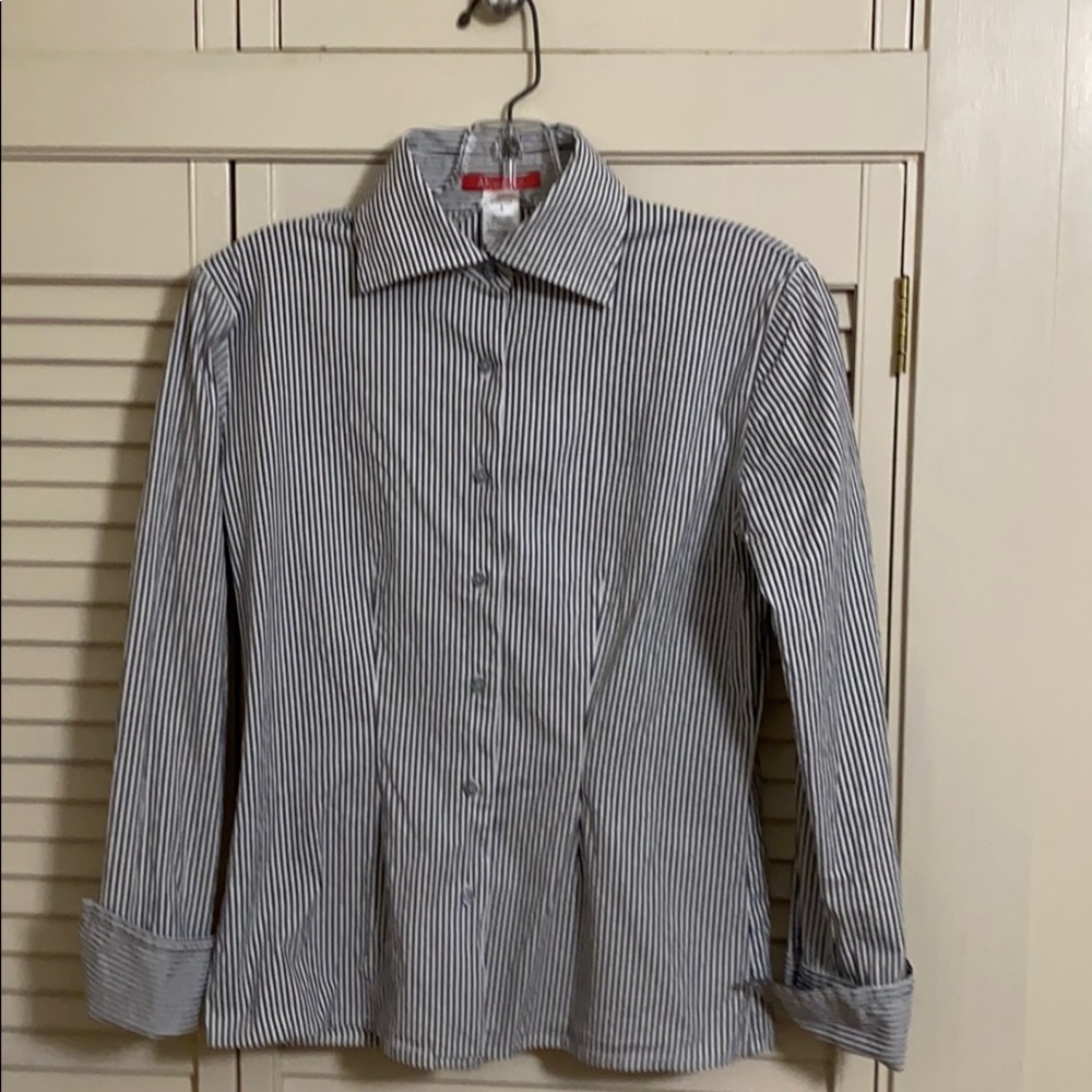 Anne Klein striped dress shirt